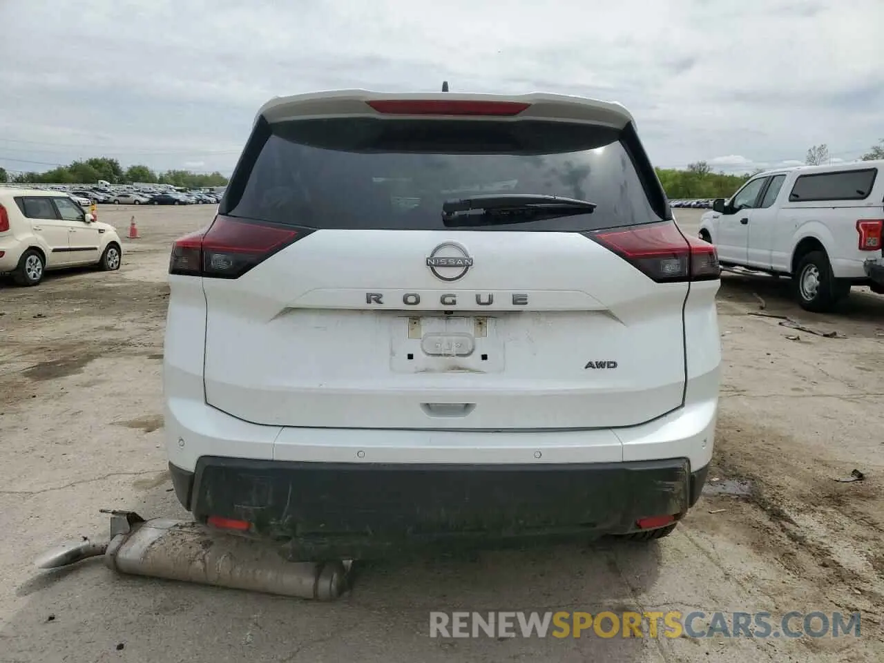6 Photograph of a damaged car 5N1BT3AB3SC808390 NISSAN ROGUE 2025
