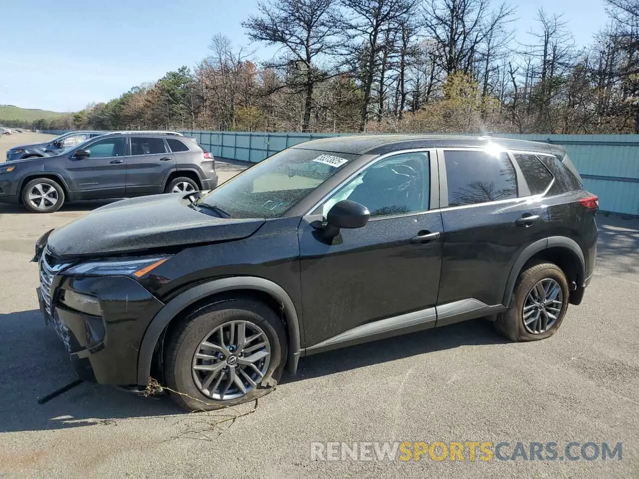 1 Photograph of a damaged car 5N1BT3AB9SC673321 NISSAN ROGUE 2025