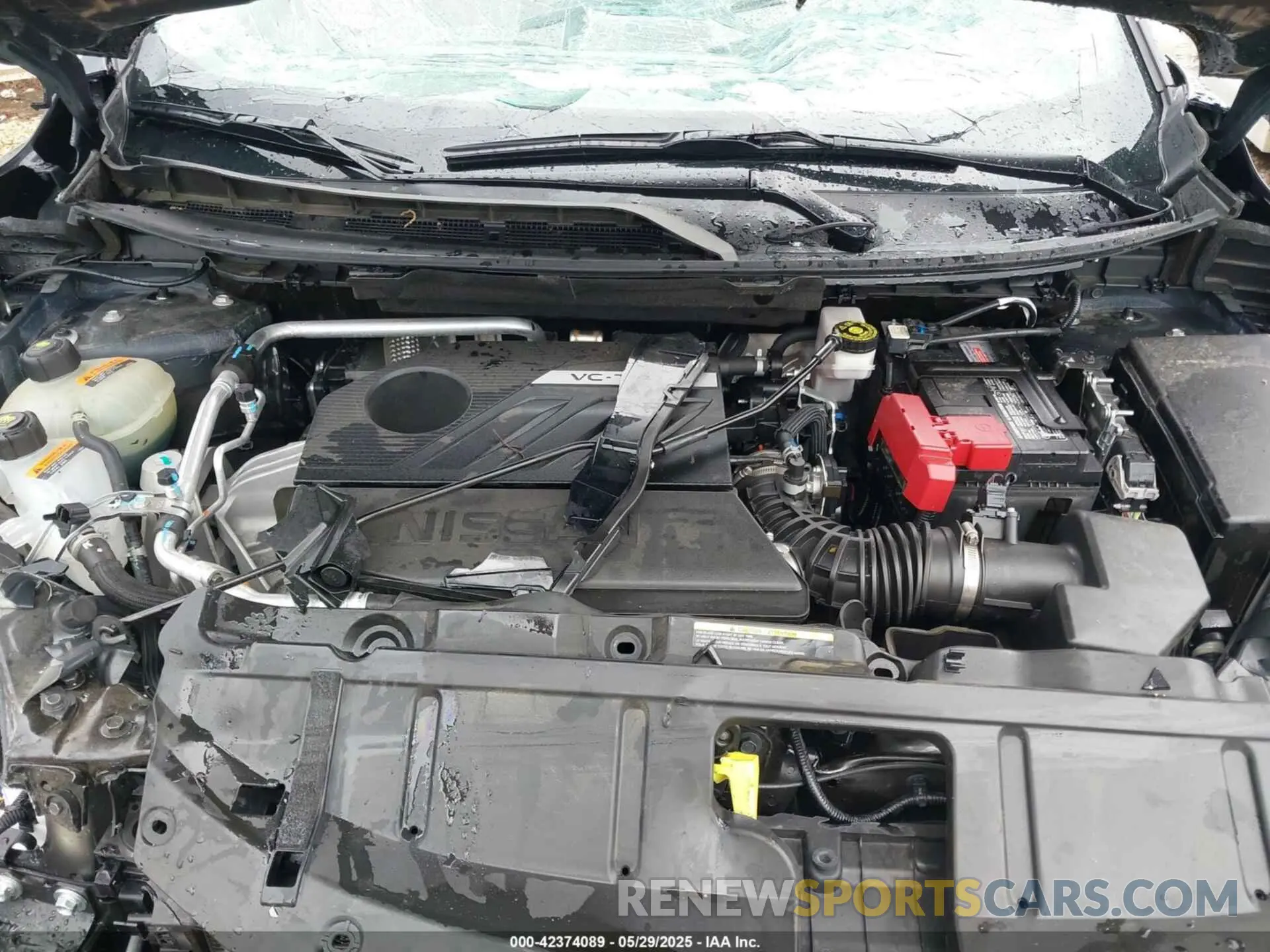10 Photograph of a damaged car 5N1BT3BA0SC774916 NISSAN ROGUE 2025