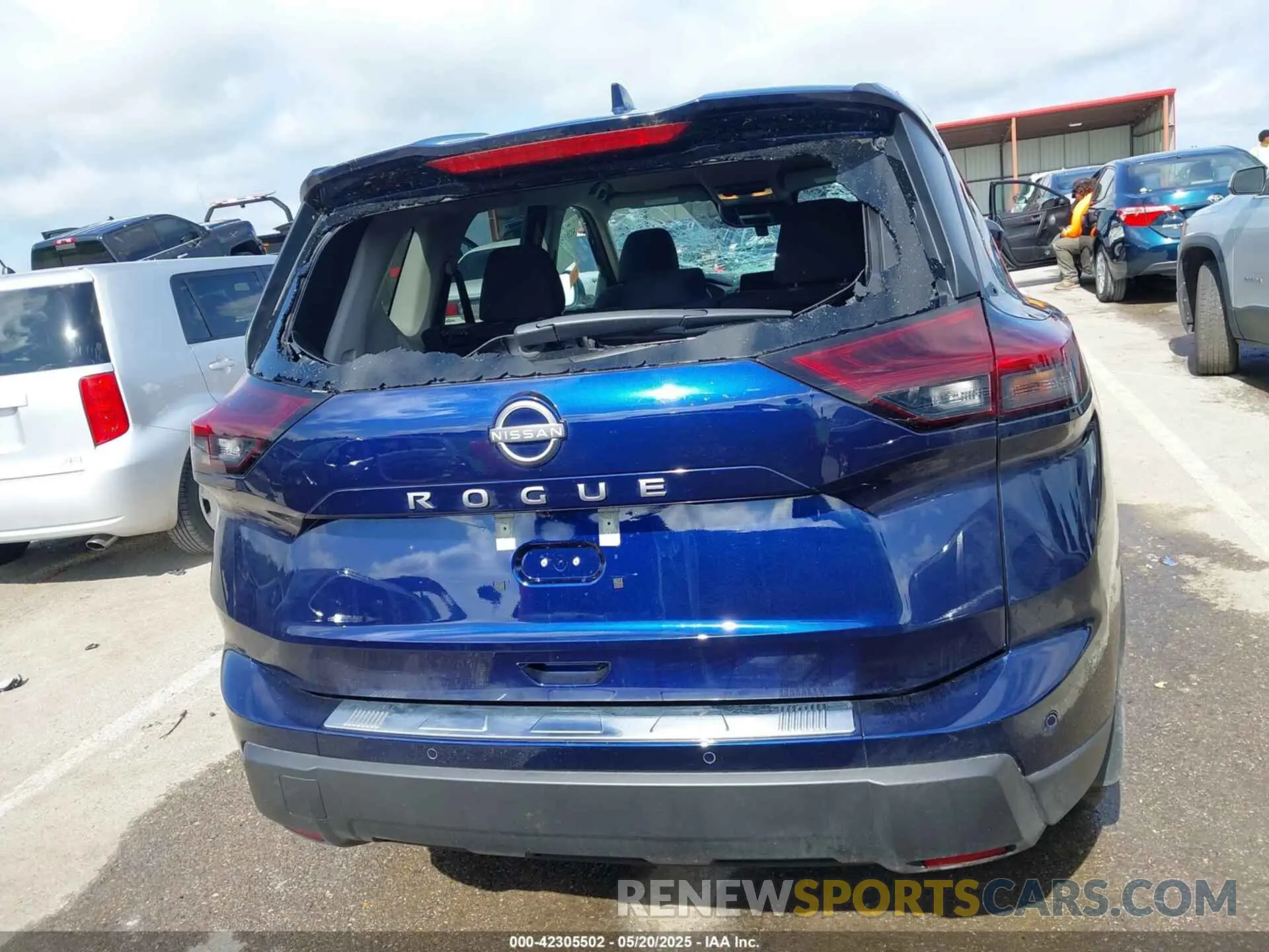 16 Photograph of a damaged car 5N1BT3BA0SC793255 NISSAN ROGUE 2025