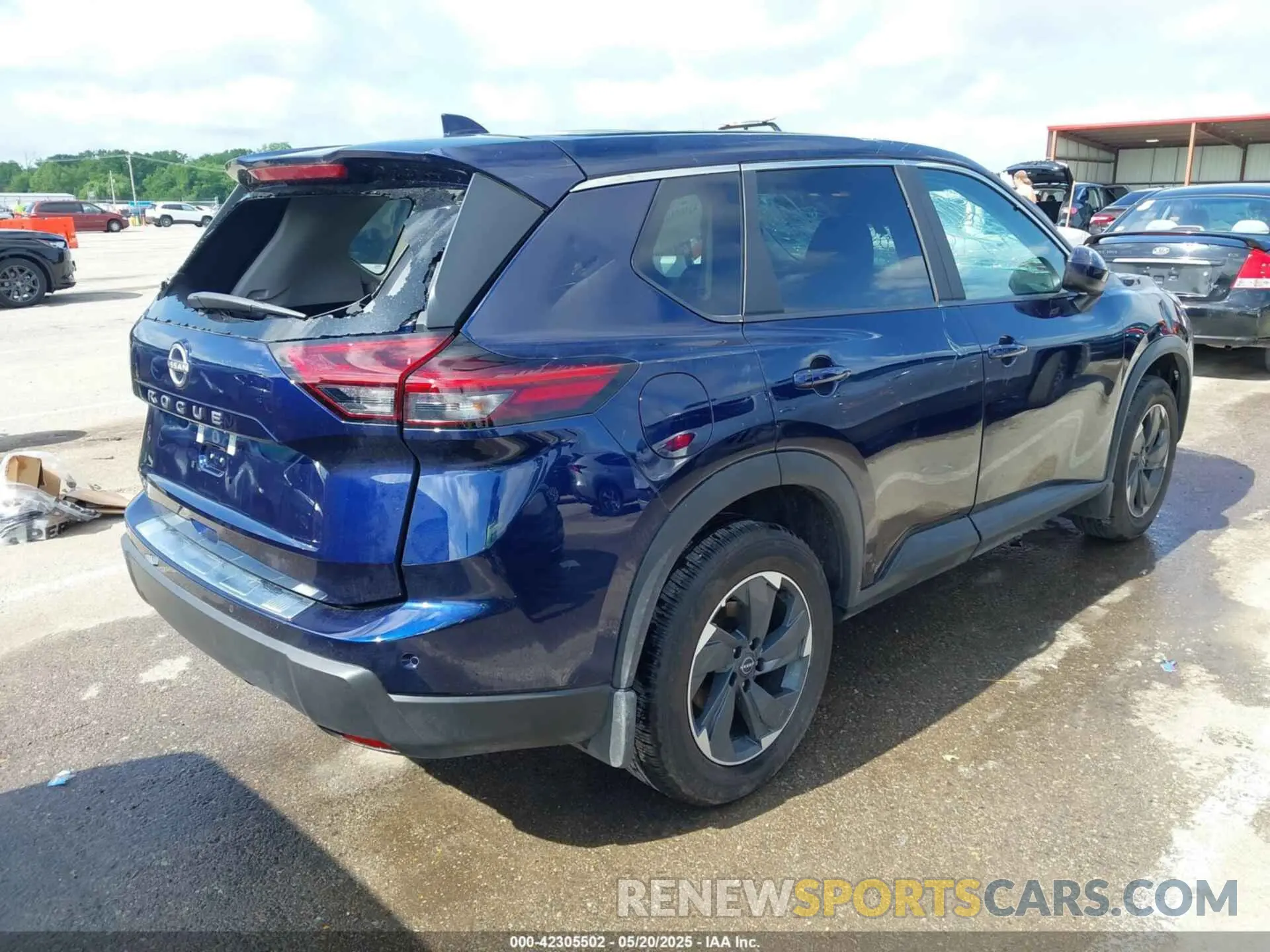 4 Photograph of a damaged car 5N1BT3BA0SC793255 NISSAN ROGUE 2025
