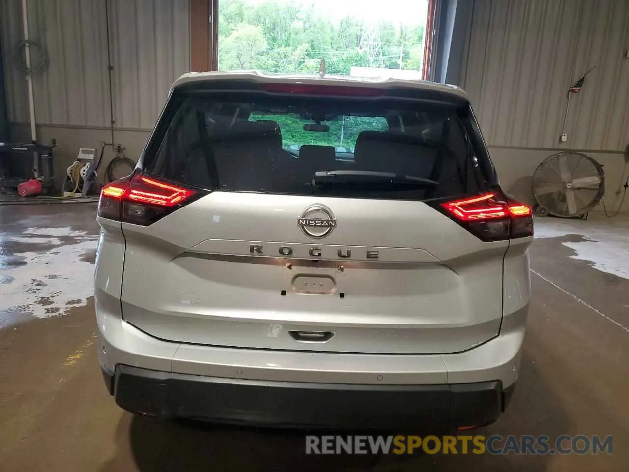 6 Photograph of a damaged car 5N1BT3BA1SC789196 NISSAN ROGUE 2025