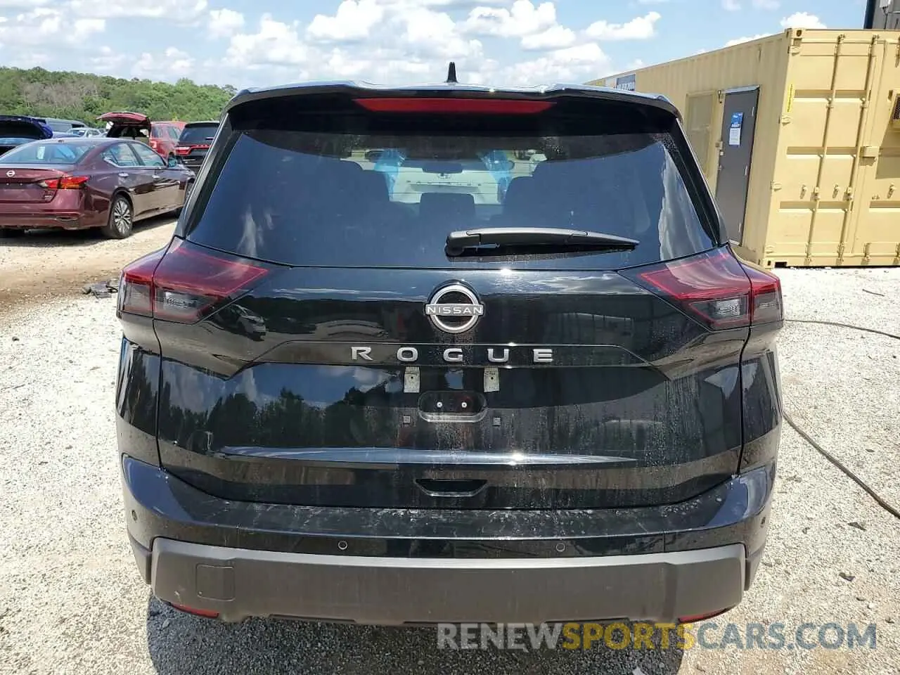 6 Photograph of a damaged car 5N1BT3BA1SC795001 NISSAN ROGUE 2025
