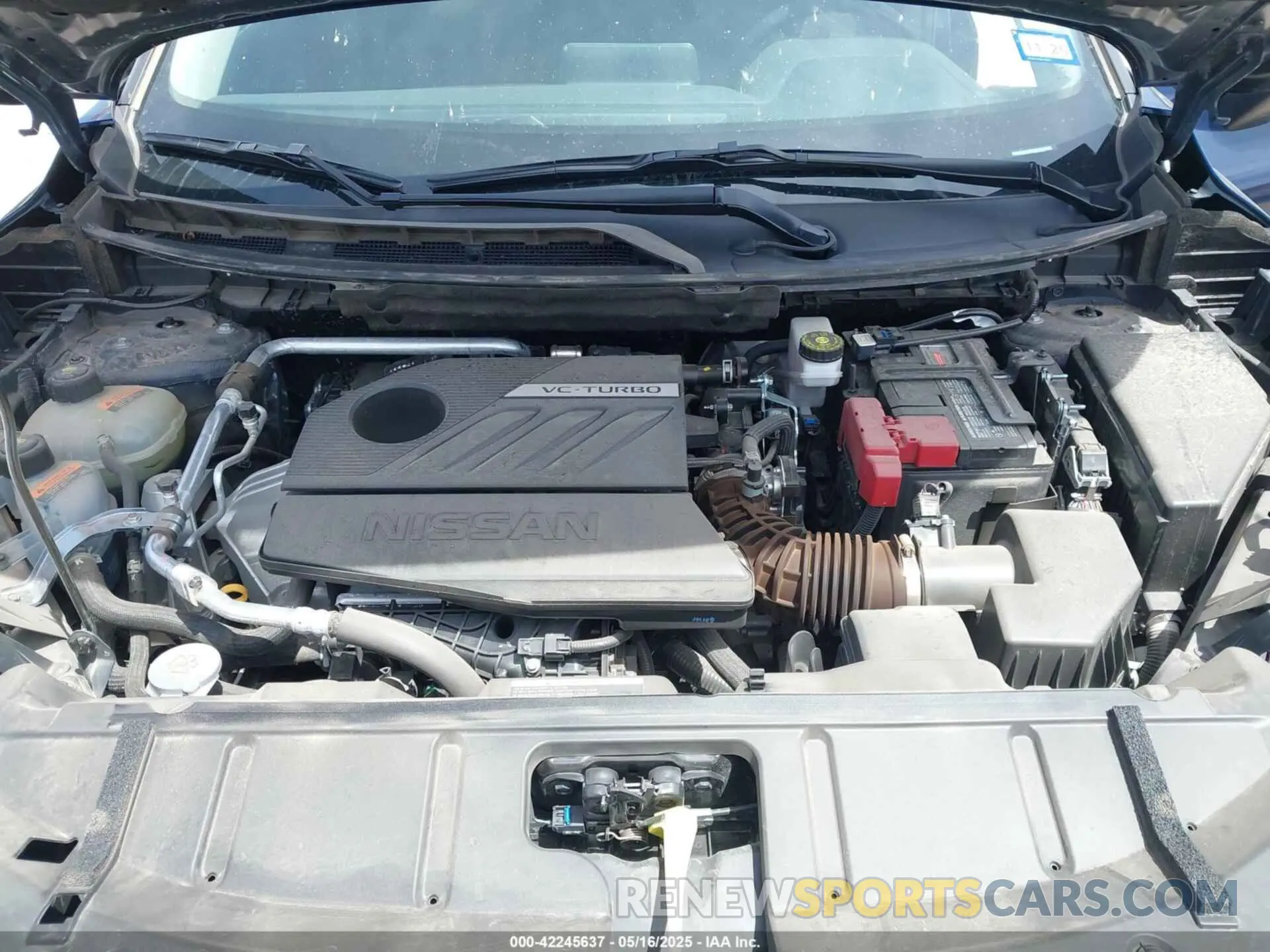 10 Photograph of a damaged car 5N1BT3BA1SC801203 NISSAN ROGUE 2025