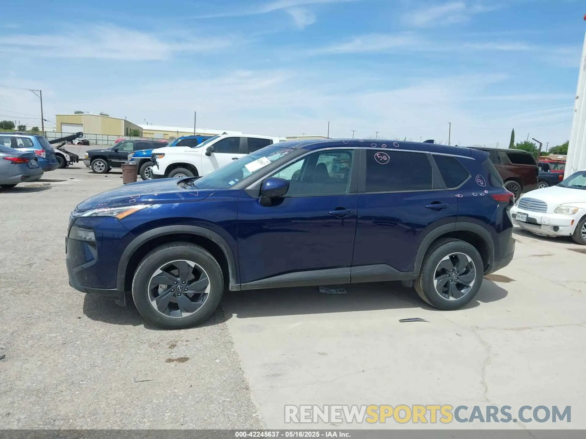 14 Photograph of a damaged car 5N1BT3BA1SC801203 NISSAN ROGUE 2025