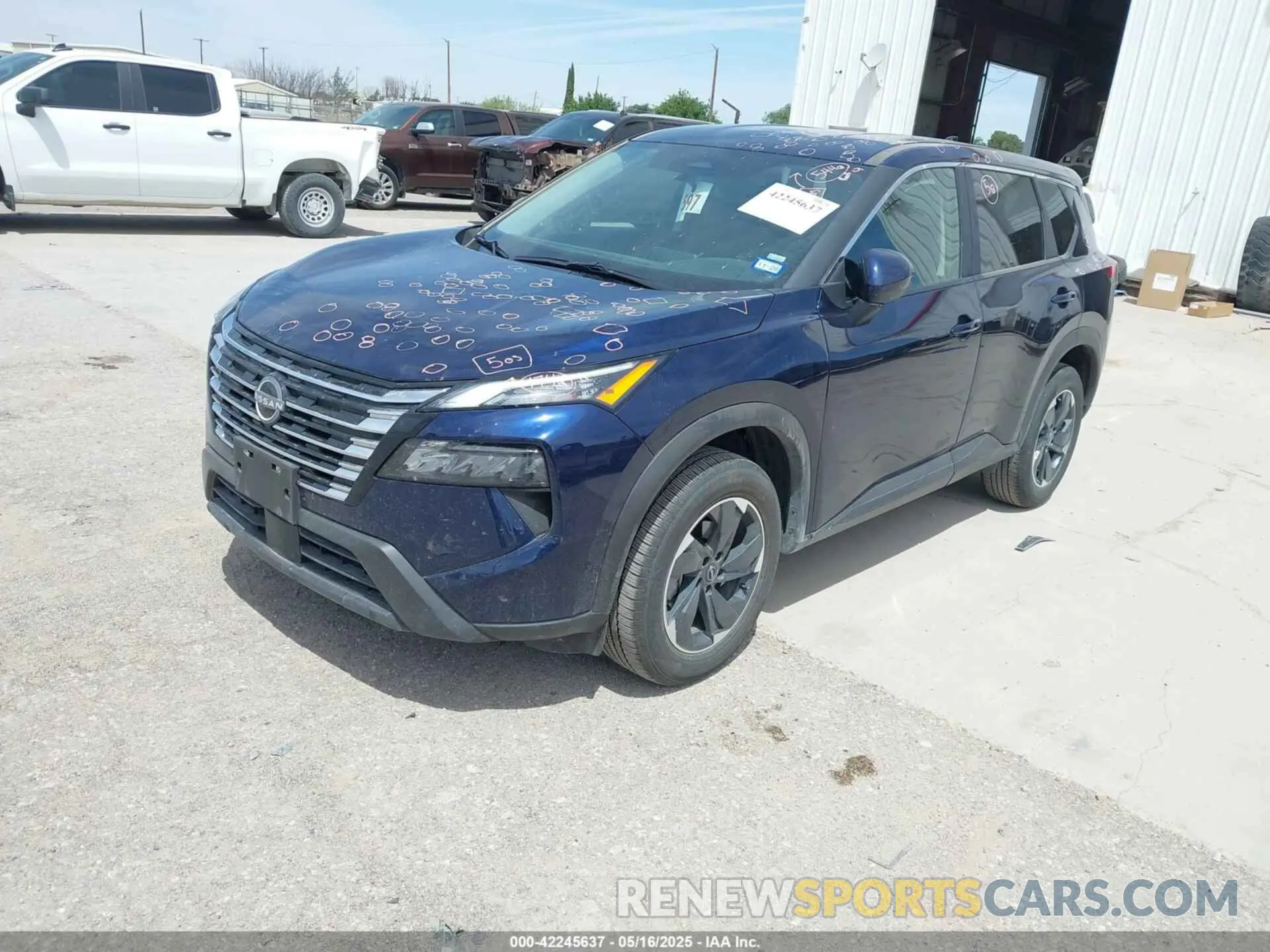 2 Photograph of a damaged car 5N1BT3BA1SC801203 NISSAN ROGUE 2025