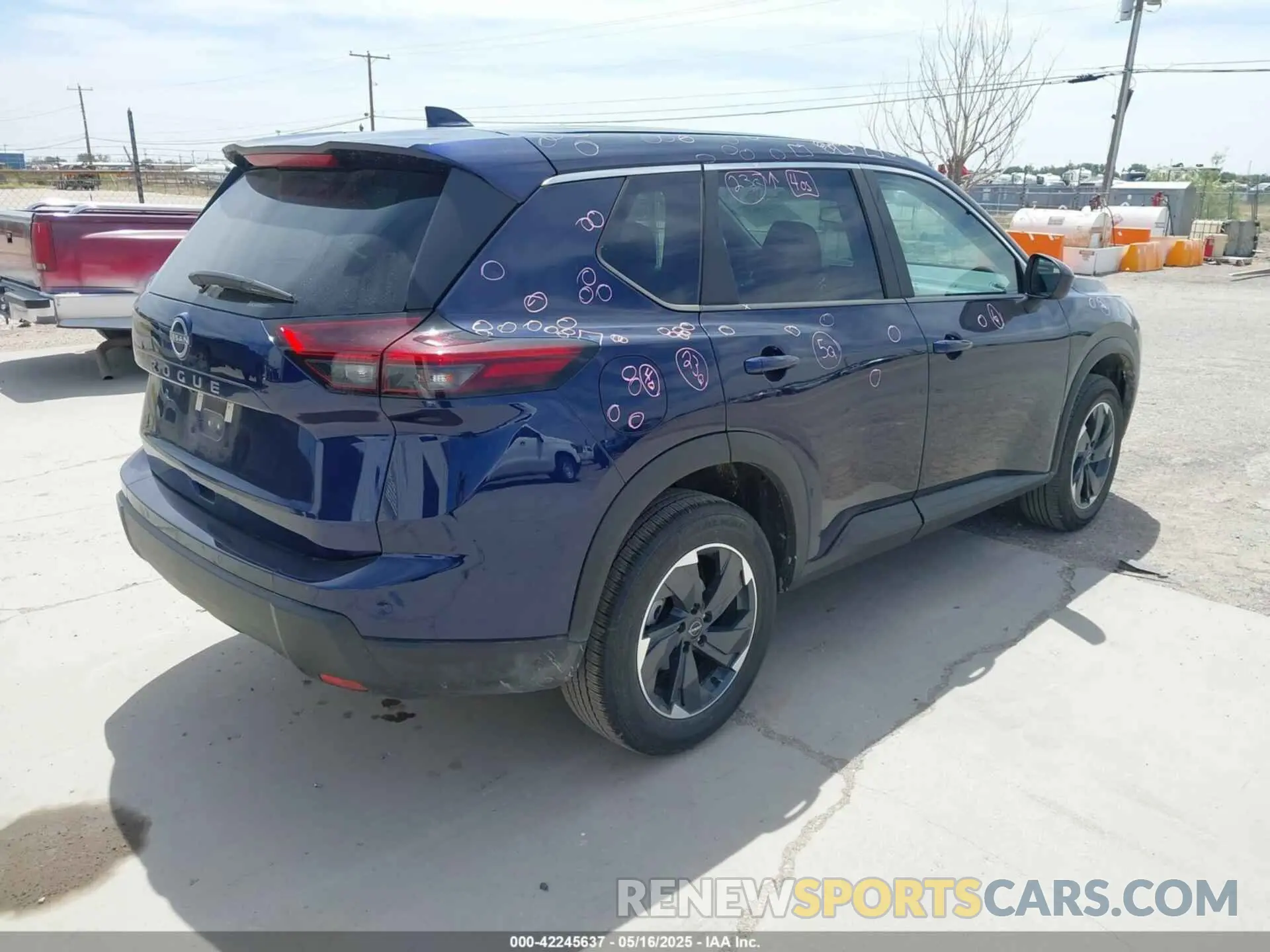 4 Photograph of a damaged car 5N1BT3BA1SC801203 NISSAN ROGUE 2025