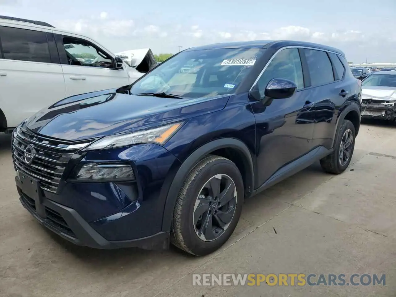 1 Photograph of a damaged car 5N1BT3BA3SC802434 NISSAN ROGUE 2025