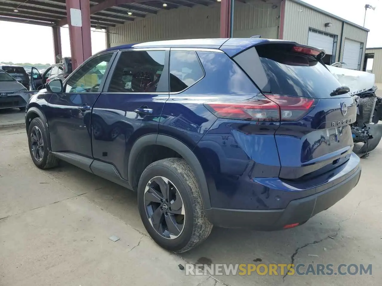 2 Photograph of a damaged car 5N1BT3BA3SC802434 NISSAN ROGUE 2025