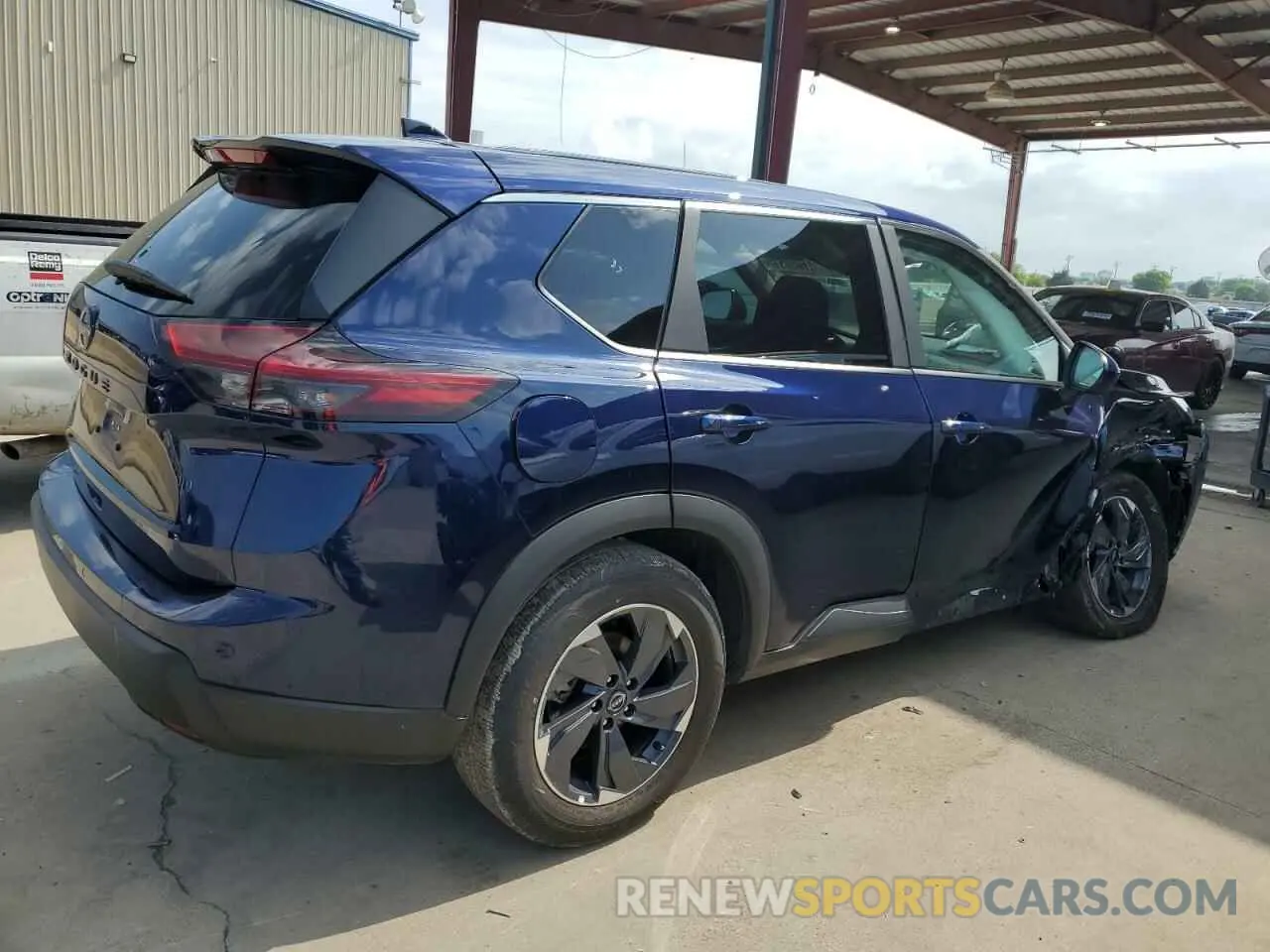 3 Photograph of a damaged car 5N1BT3BA3SC802434 NISSAN ROGUE 2025