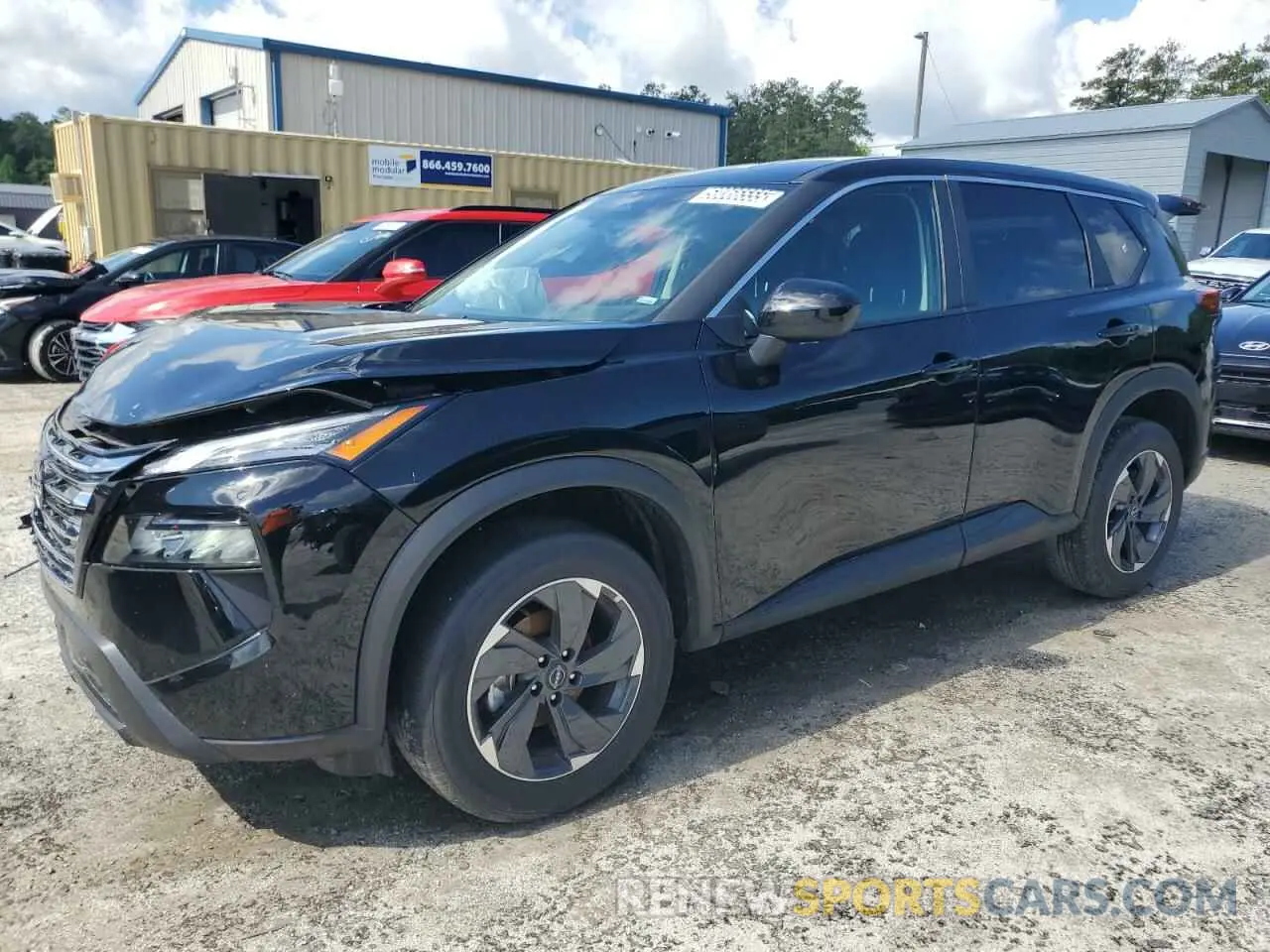 1 Photograph of a damaged car 5N1BT3BA3SC811554 NISSAN ROGUE 2025