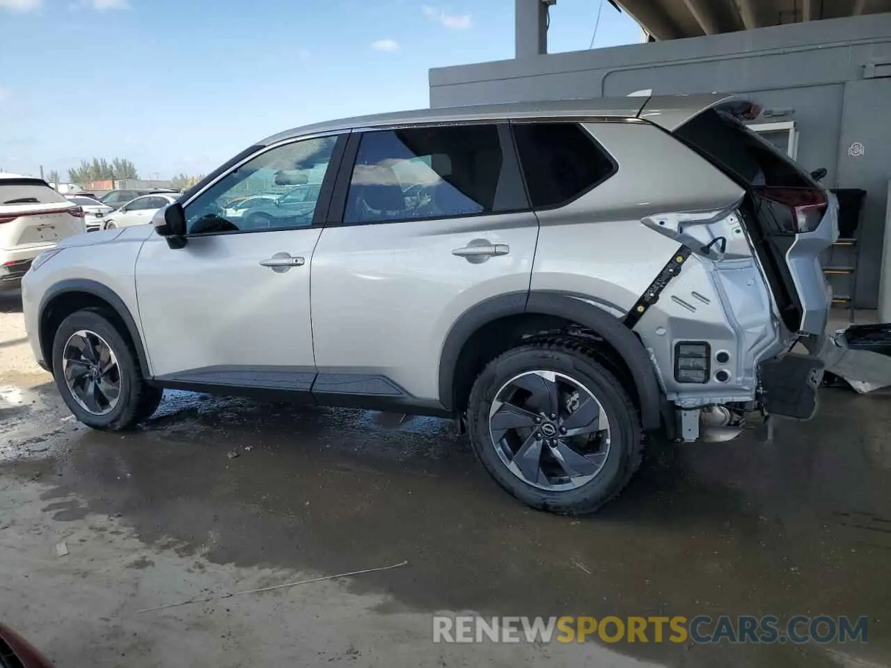 2 Photograph of a damaged car 5N1BT3BA3SC826958 NISSAN ROGUE 2025
