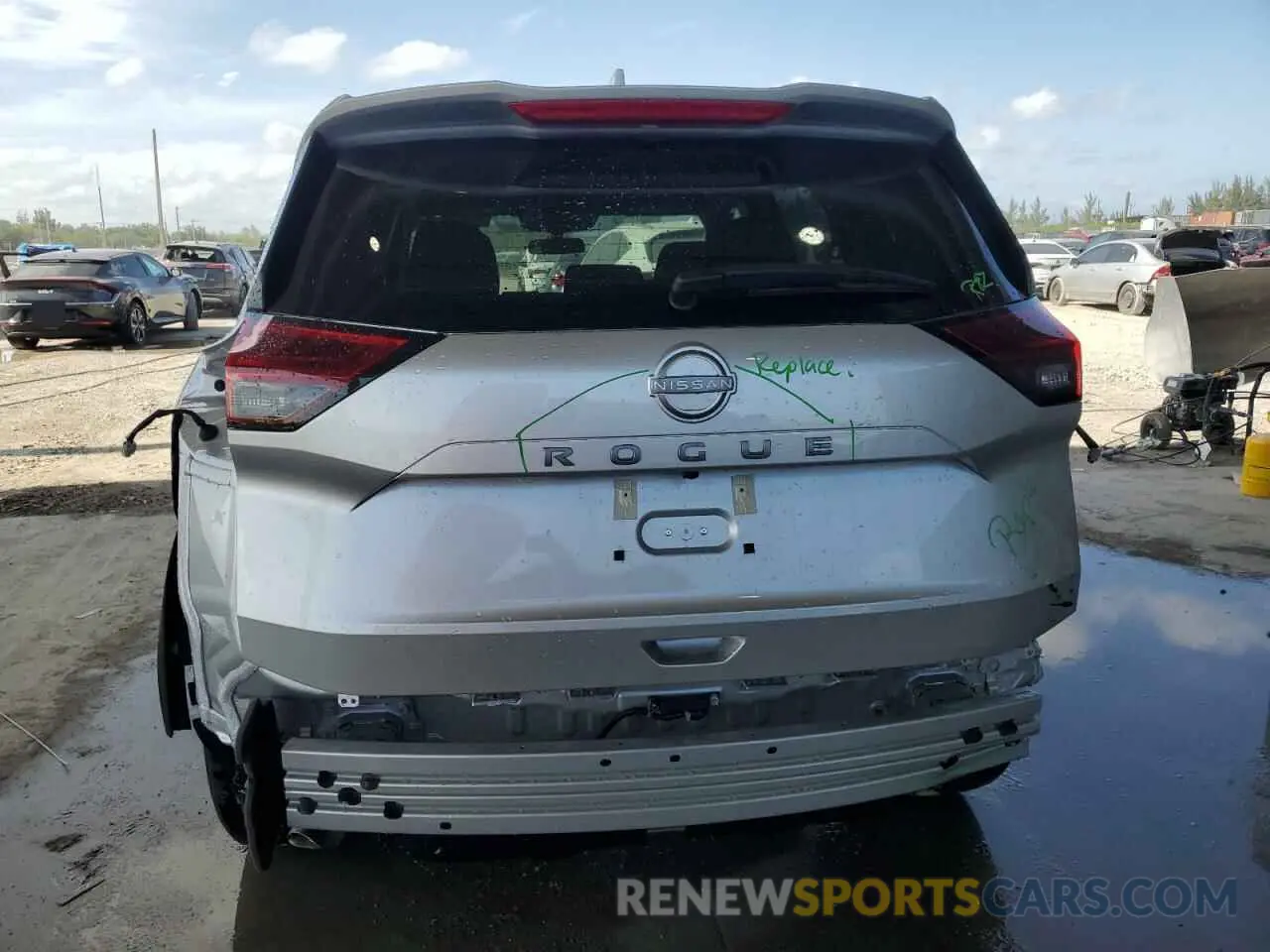 6 Photograph of a damaged car 5N1BT3BA3SC826958 NISSAN ROGUE 2025