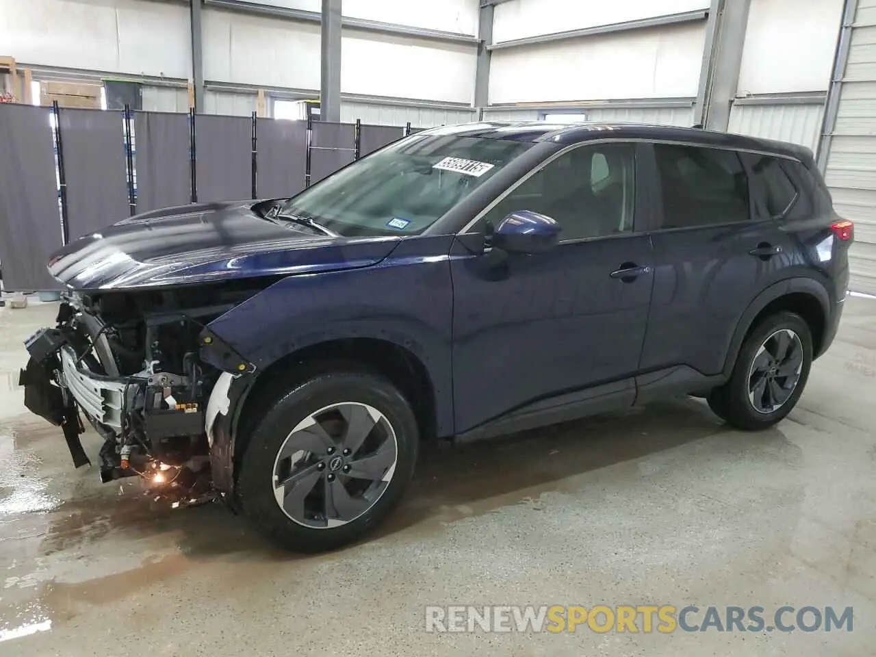 1 Photograph of a damaged car 5N1BT3BA4SC802359 NISSAN ROGUE 2025
