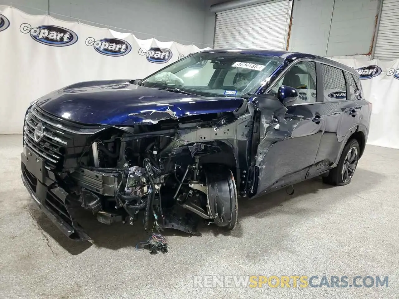 1 Photograph of a damaged car 5N1BT3BA5SC822569 NISSAN ROGUE 2025