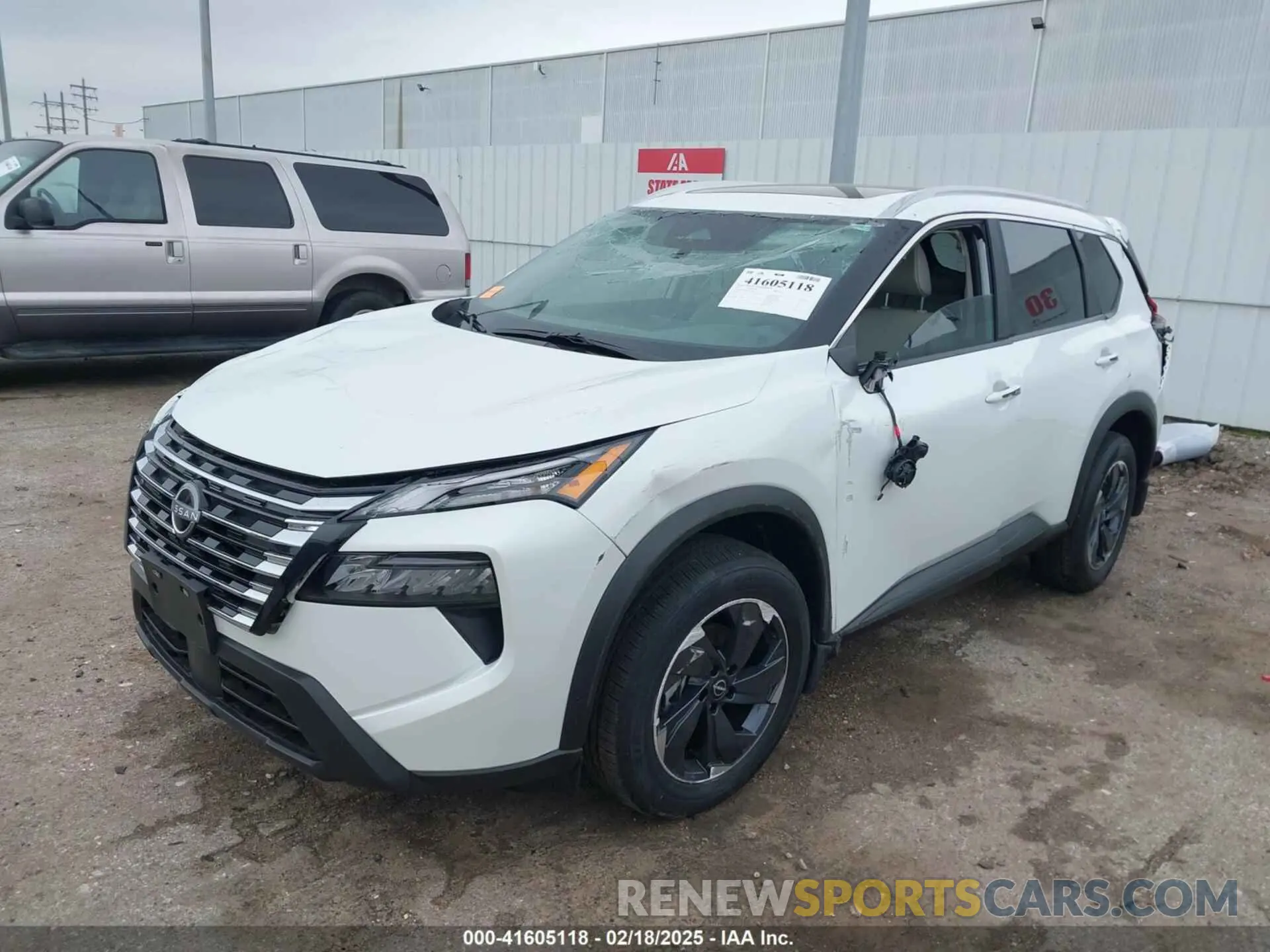 2 Photograph of a damaged car 5N1BT3BA6SC762625 NISSAN ROGUE 2025