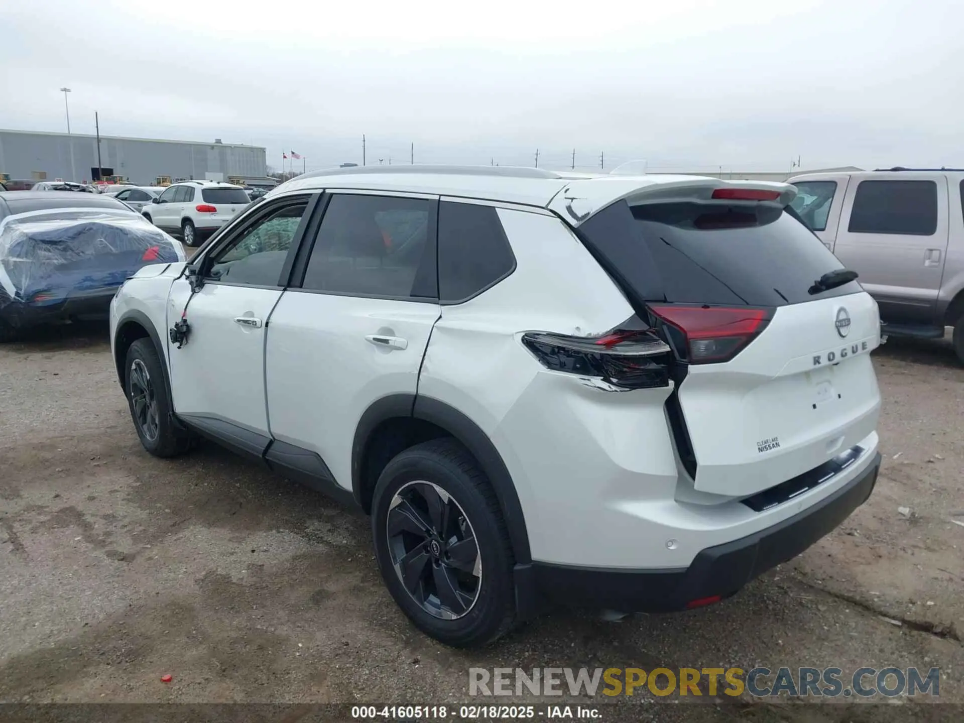 3 Photograph of a damaged car 5N1BT3BA6SC762625 NISSAN ROGUE 2025
