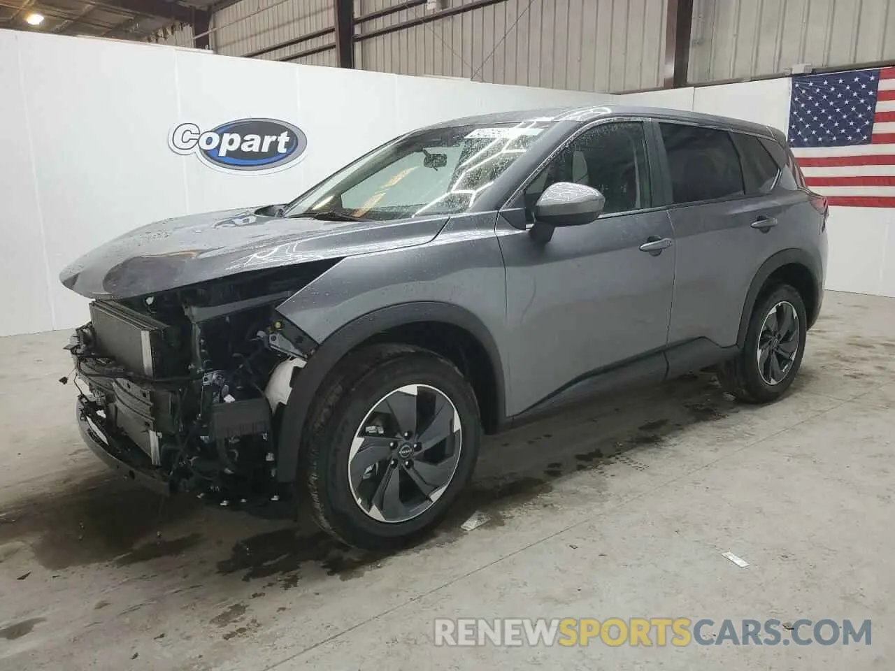 1 Photograph of a damaged car 5N1BT3BA6SC821057 NISSAN ROGUE 2025