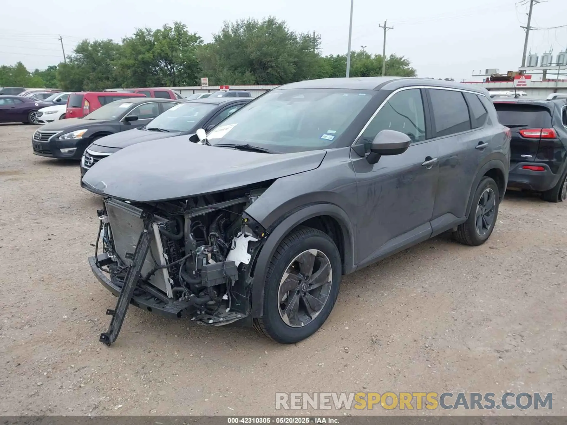 2 Photograph of a damaged car 5N1BT3BA7SC788716 NISSAN ROGUE 2025