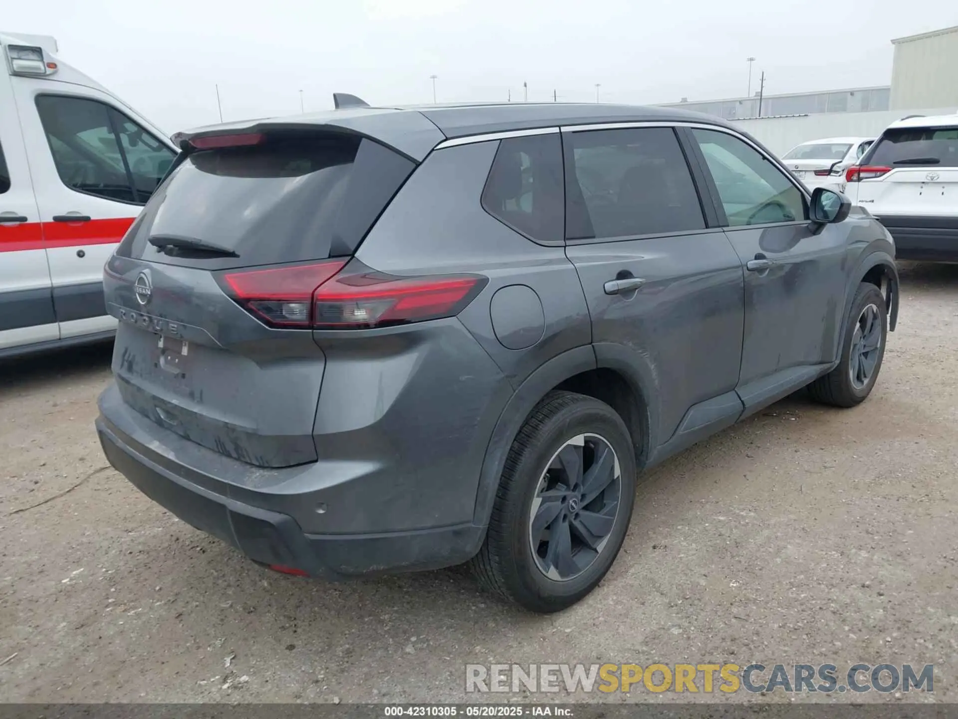 4 Photograph of a damaged car 5N1BT3BA7SC788716 NISSAN ROGUE 2025
