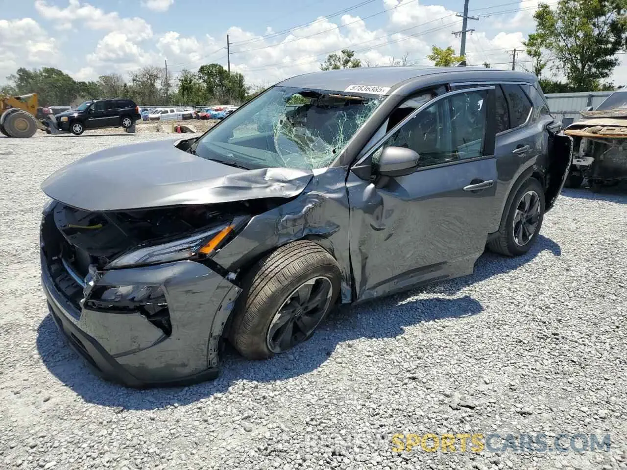 1 Photograph of a damaged car 5N1BT3BA8SC798879 NISSAN ROGUE 2025