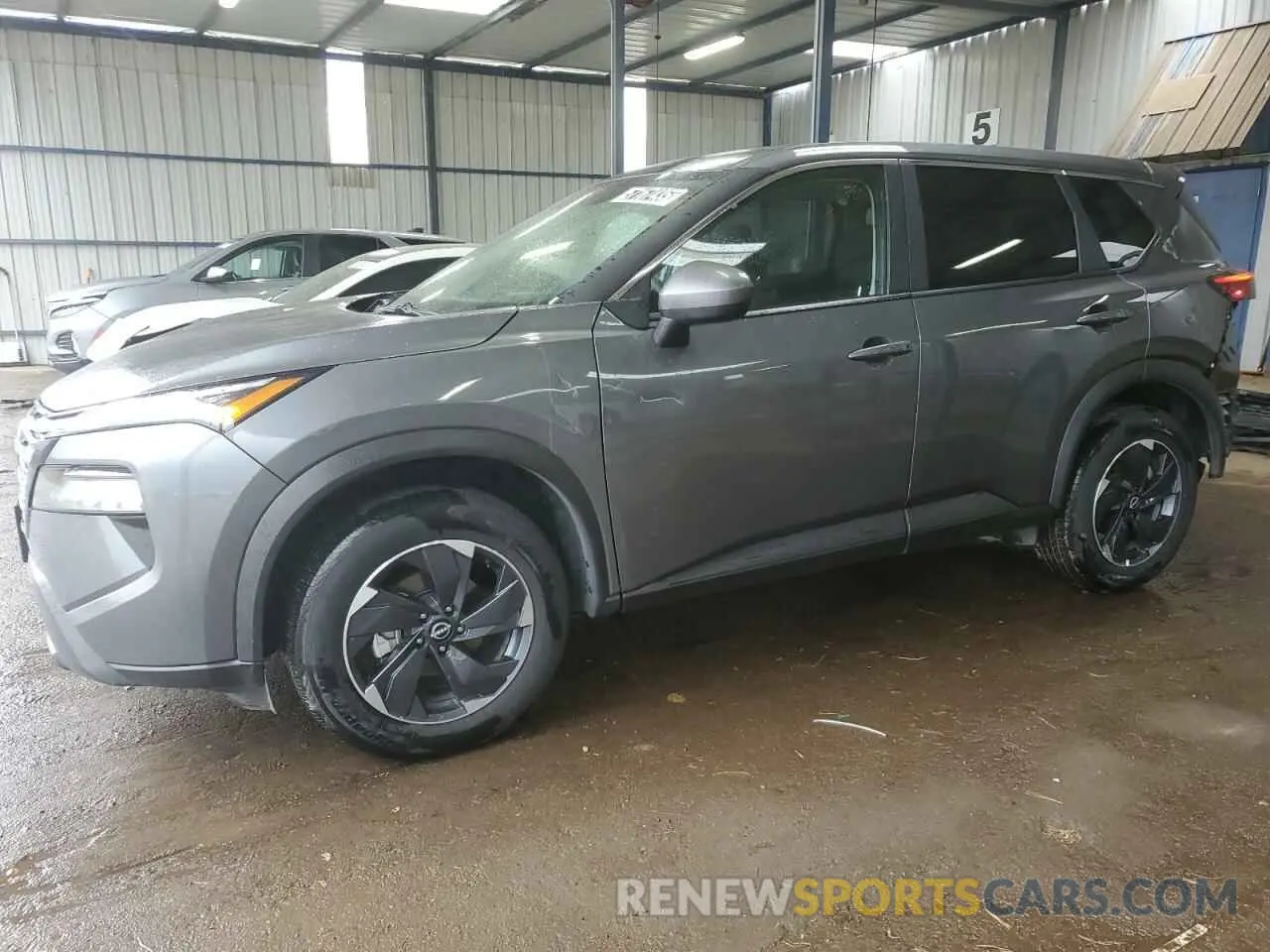 1 Photograph of a damaged car 5N1BT3BB0SC792146 NISSAN ROGUE 2025