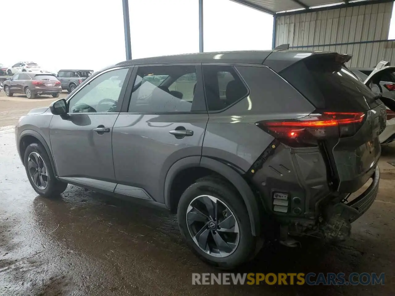 2 Photograph of a damaged car 5N1BT3BB0SC792146 NISSAN ROGUE 2025