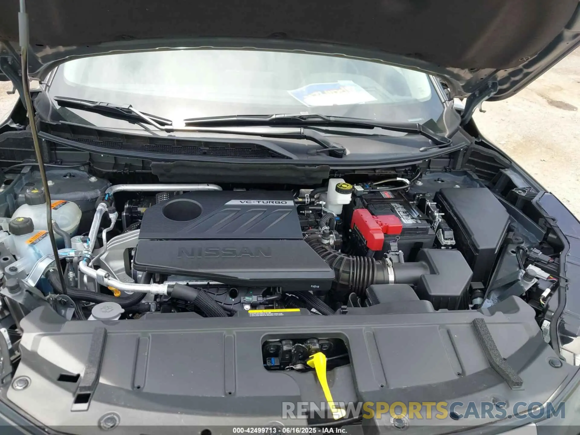 10 Photograph of a damaged car 5N1BT3BB0SC826764 NISSAN ROGUE 2025
