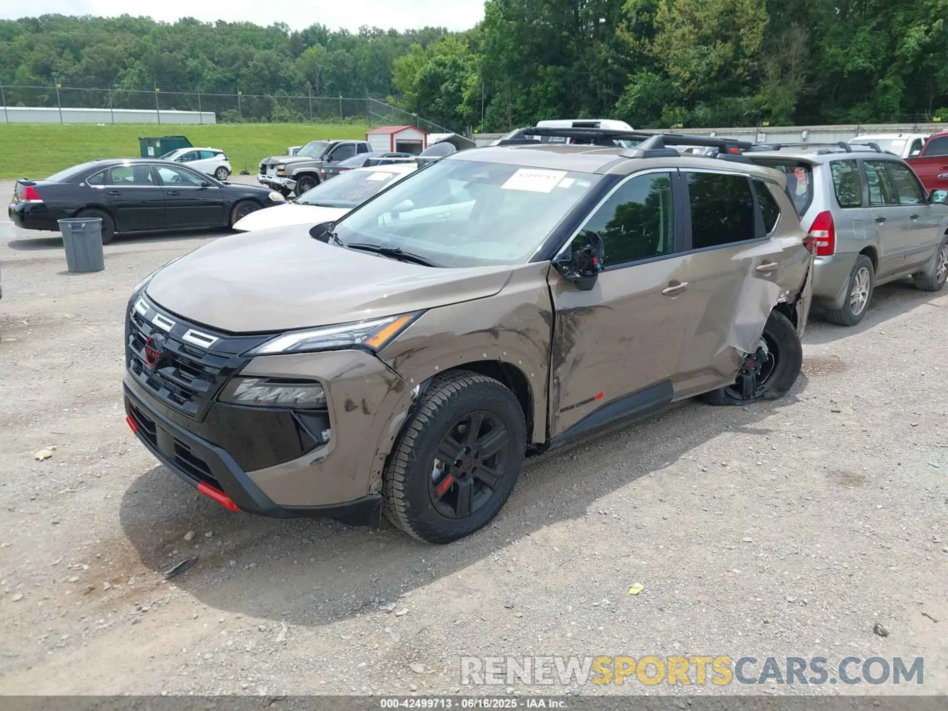 2 Photograph of a damaged car 5N1BT3BB0SC826764 NISSAN ROGUE 2025