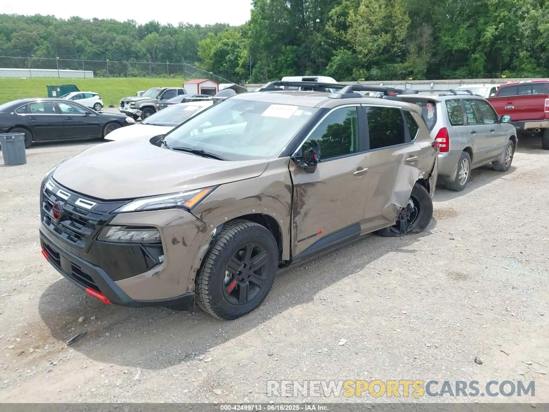 6 Photograph of a damaged car 5N1BT3BB0SC826764 NISSAN ROGUE 2025