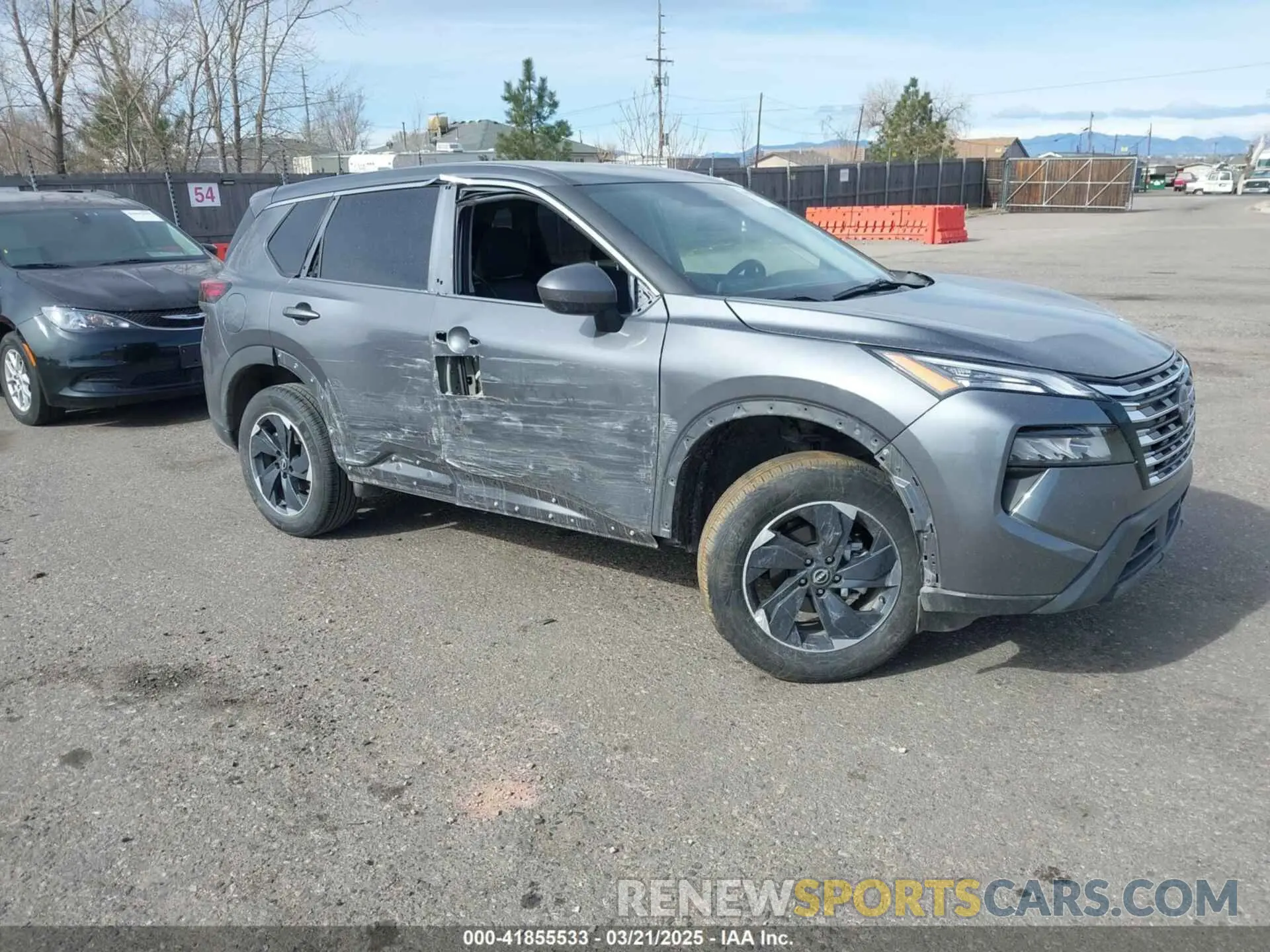 1 Photograph of a damaged car 5N1BT3BB1SC793287 NISSAN ROGUE 2025
