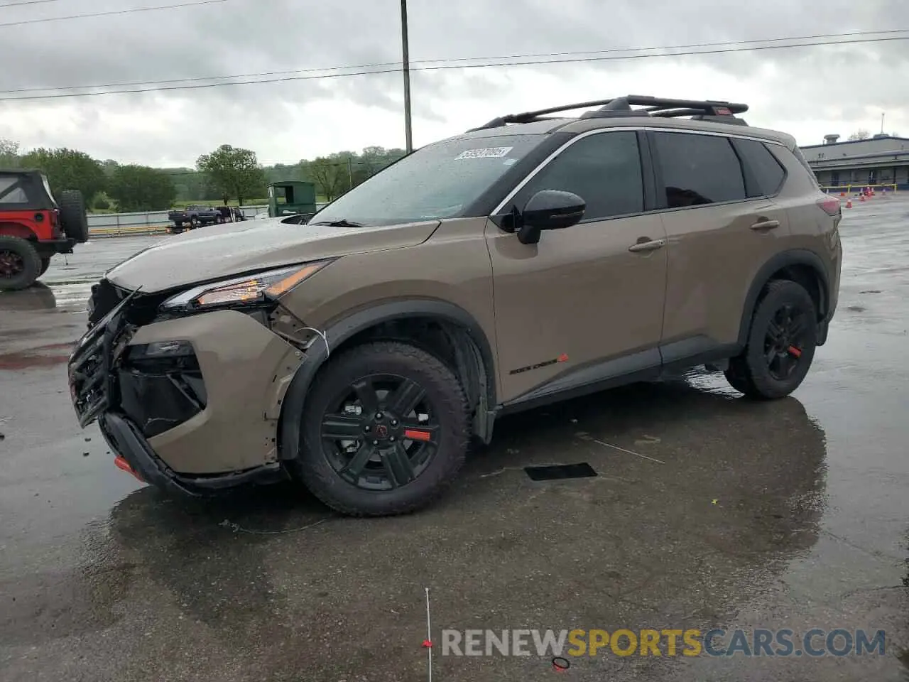 1 Photograph of a damaged car 5N1BT3BB2SC782122 NISSAN ROGUE 2025