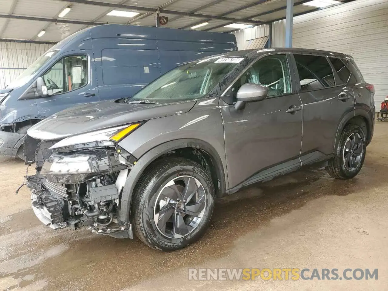 1 Photograph of a damaged car 5N1BT3BB2SC793251 NISSAN ROGUE 2025