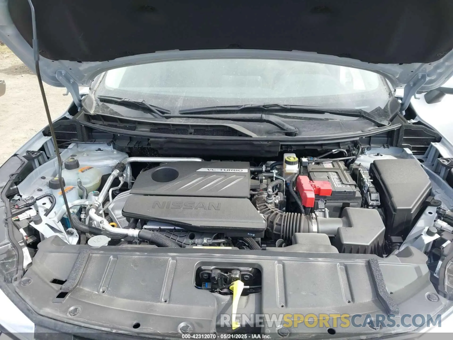 10 Photograph of a damaged car 5N1BT3BB2SC807603 NISSAN ROGUE 2025