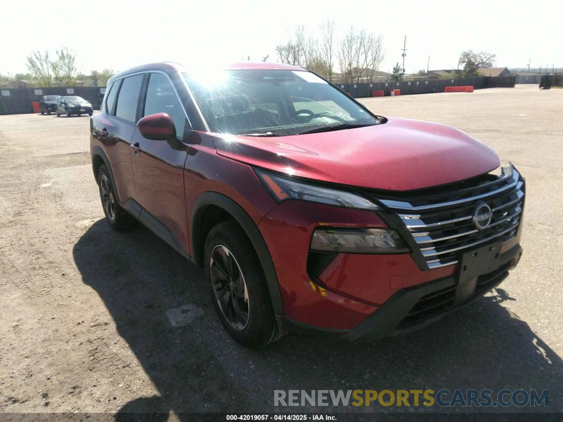1 Photograph of a damaged car 5N1BT3BB3SC772019 NISSAN ROGUE 2025