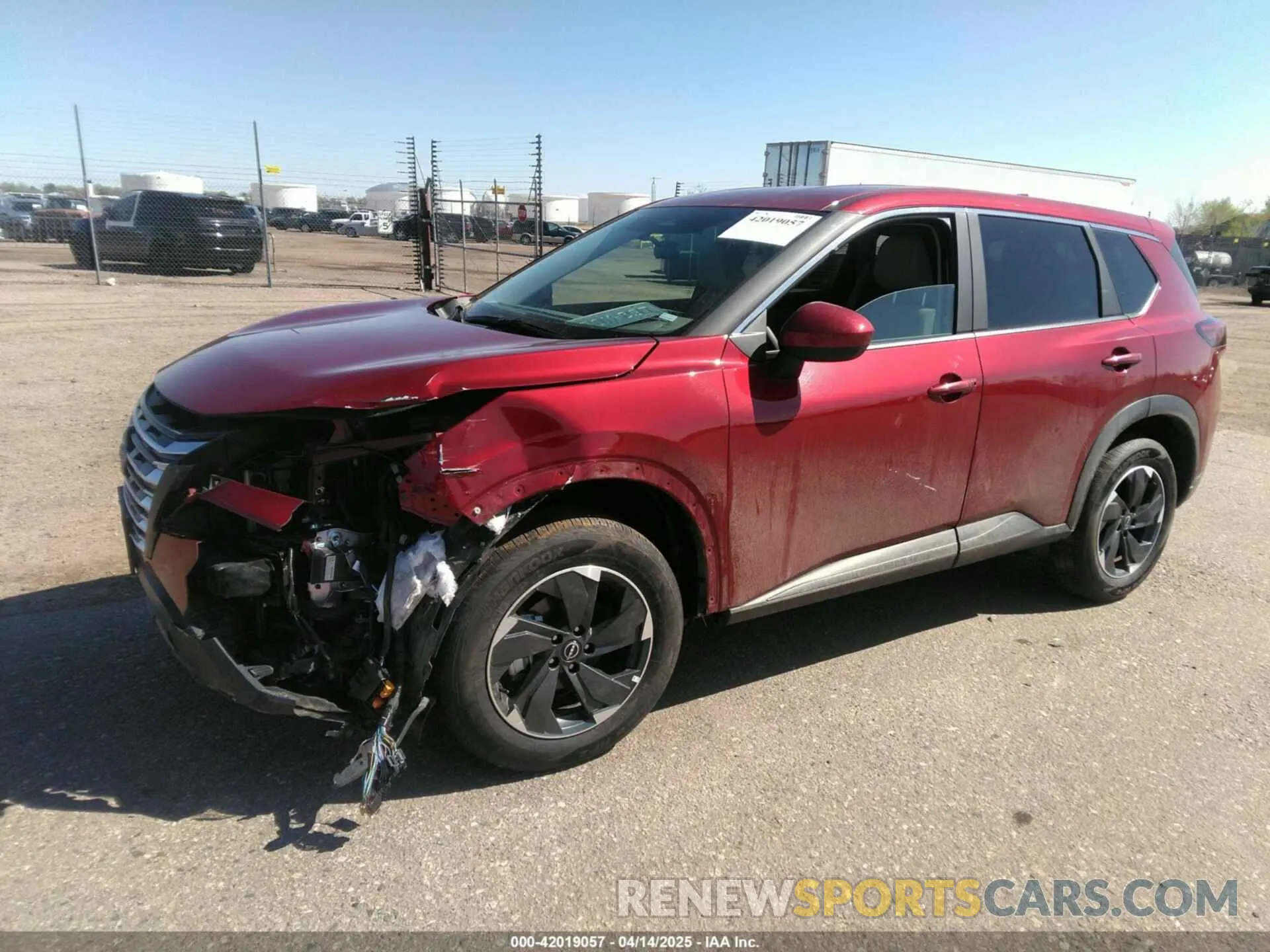 15 Photograph of a damaged car 5N1BT3BB3SC772019 NISSAN ROGUE 2025