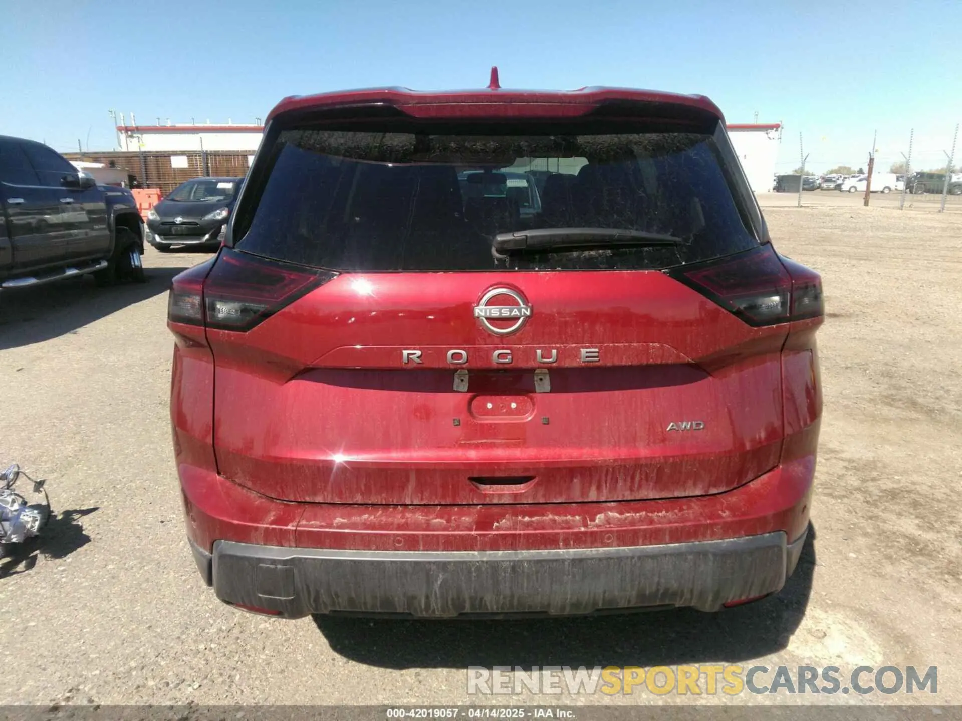 17 Photograph of a damaged car 5N1BT3BB3SC772019 NISSAN ROGUE 2025