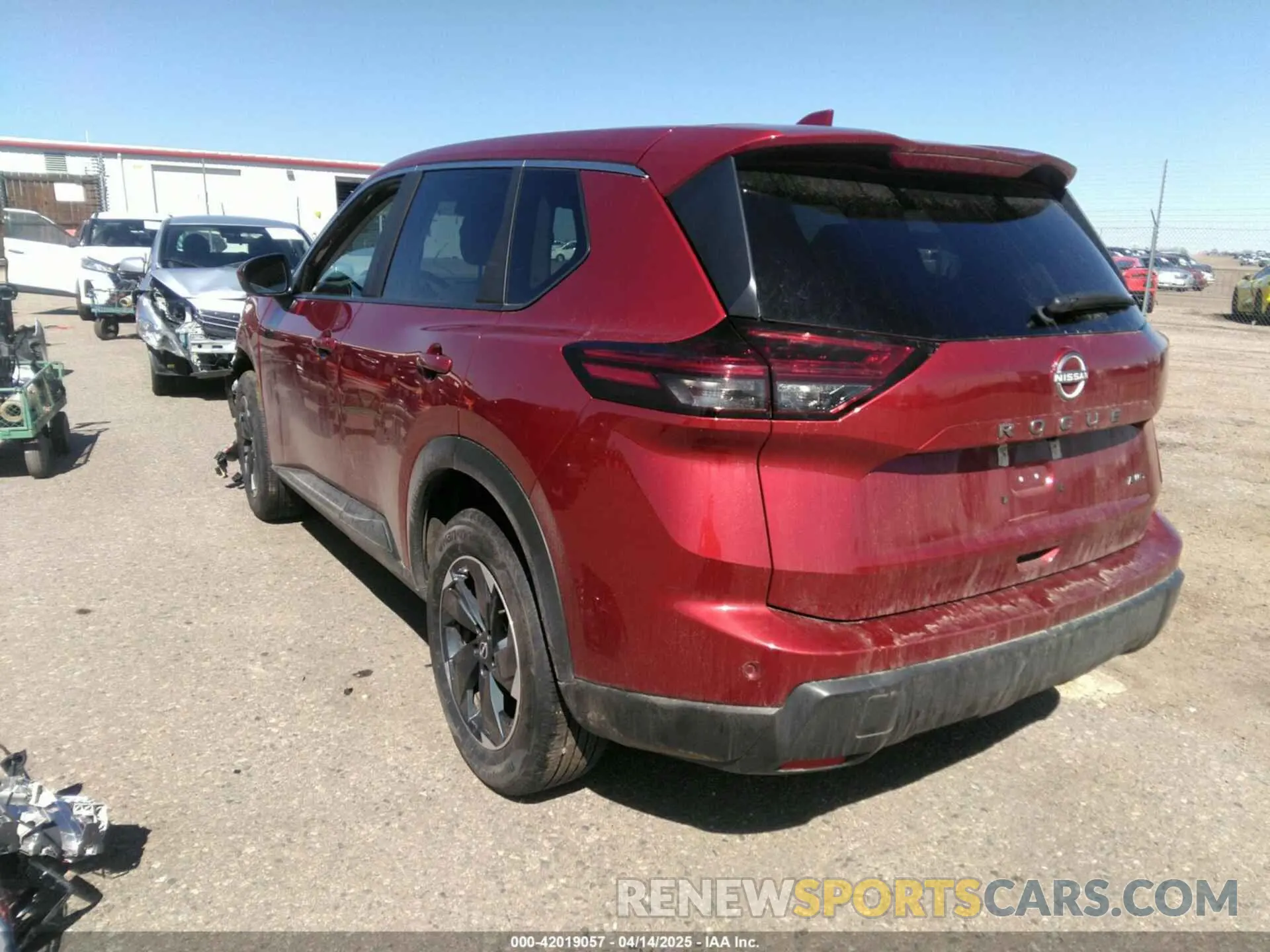 3 Photograph of a damaged car 5N1BT3BB3SC772019 NISSAN ROGUE 2025