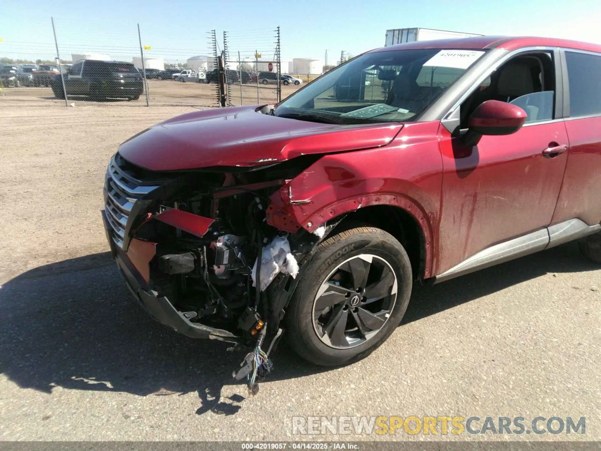 6 Photograph of a damaged car 5N1BT3BB3SC772019 NISSAN ROGUE 2025