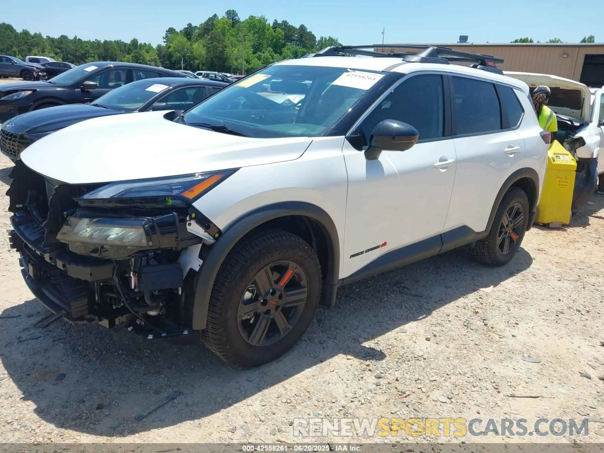 2 Photograph of a damaged car 5N1BT3BB3SC794621 NISSAN ROGUE 2025