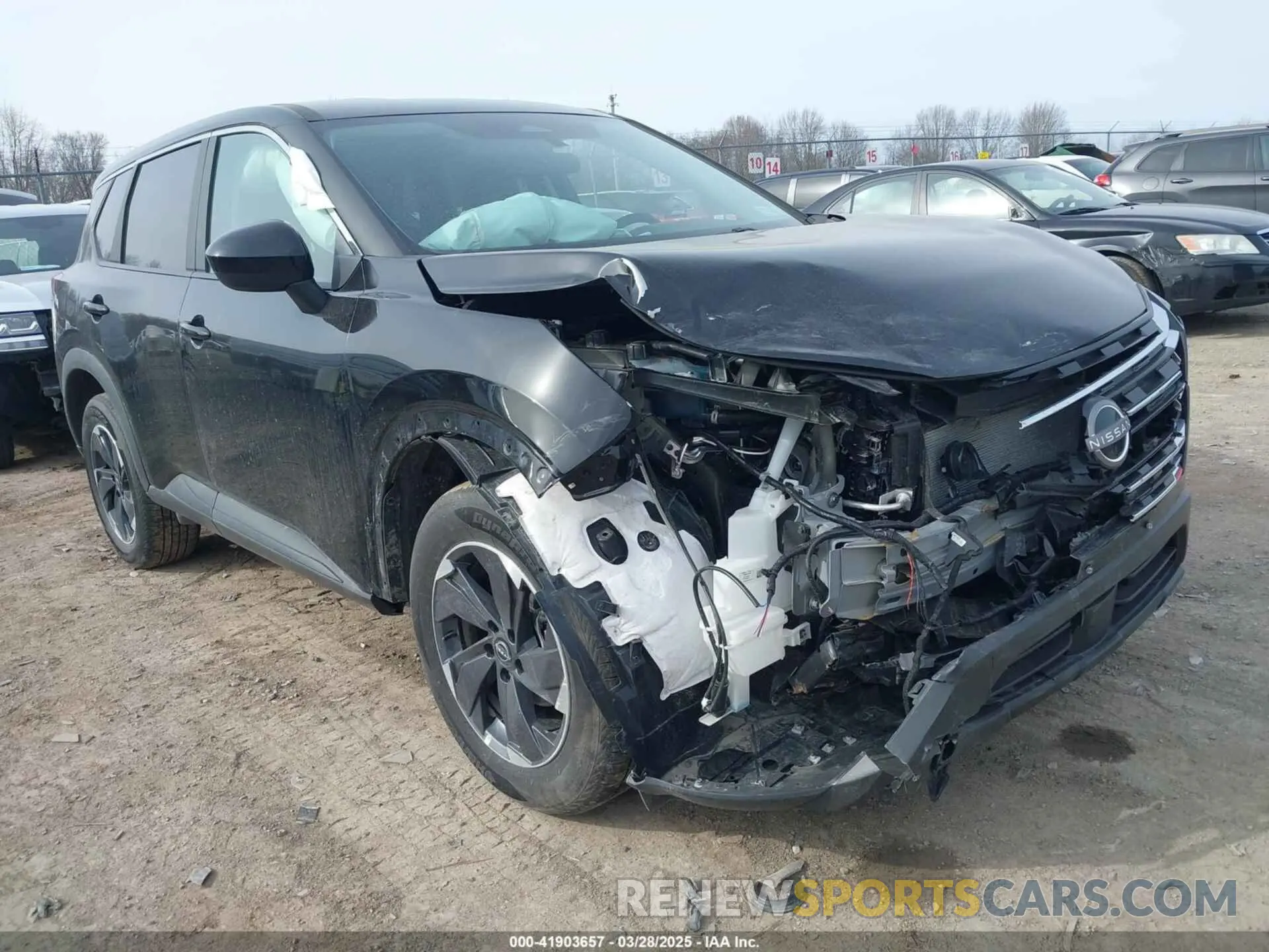 1 Photograph of a damaged car 5N1BT3BB3SC808226 NISSAN ROGUE 2025