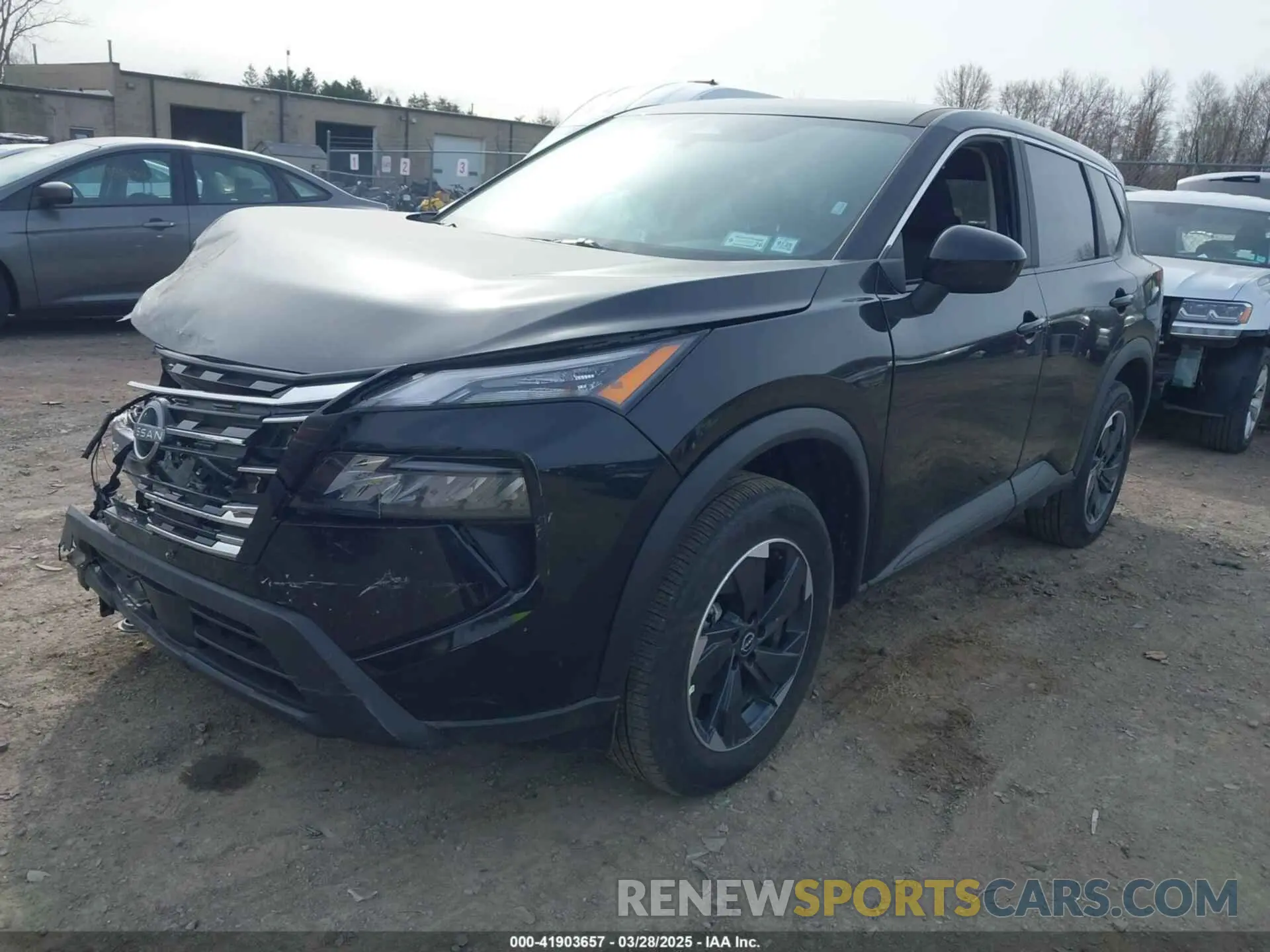 2 Photograph of a damaged car 5N1BT3BB3SC808226 NISSAN ROGUE 2025