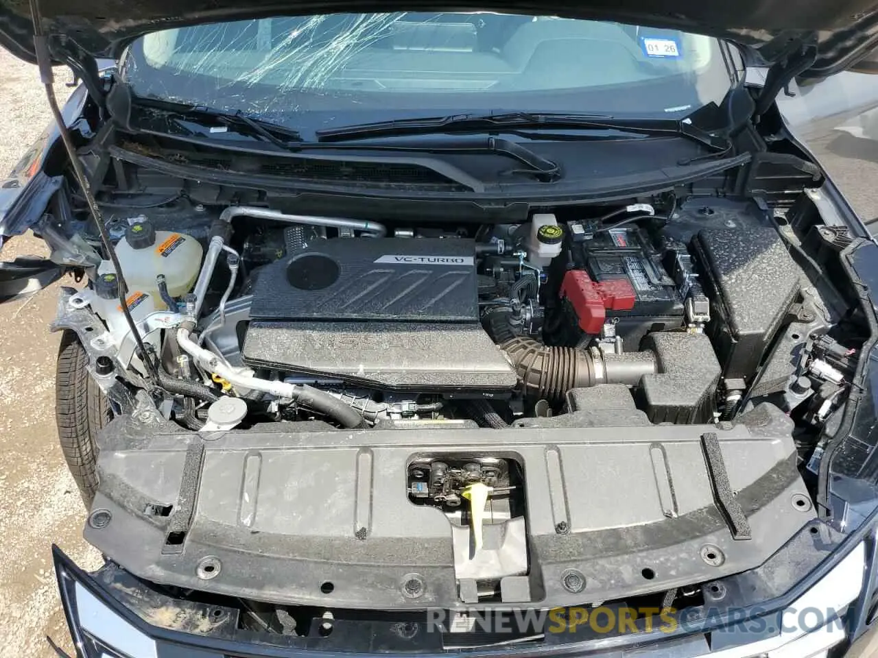 12 Photograph of a damaged car 5N1BT3BB3SC819680 NISSAN ROGUE 2025