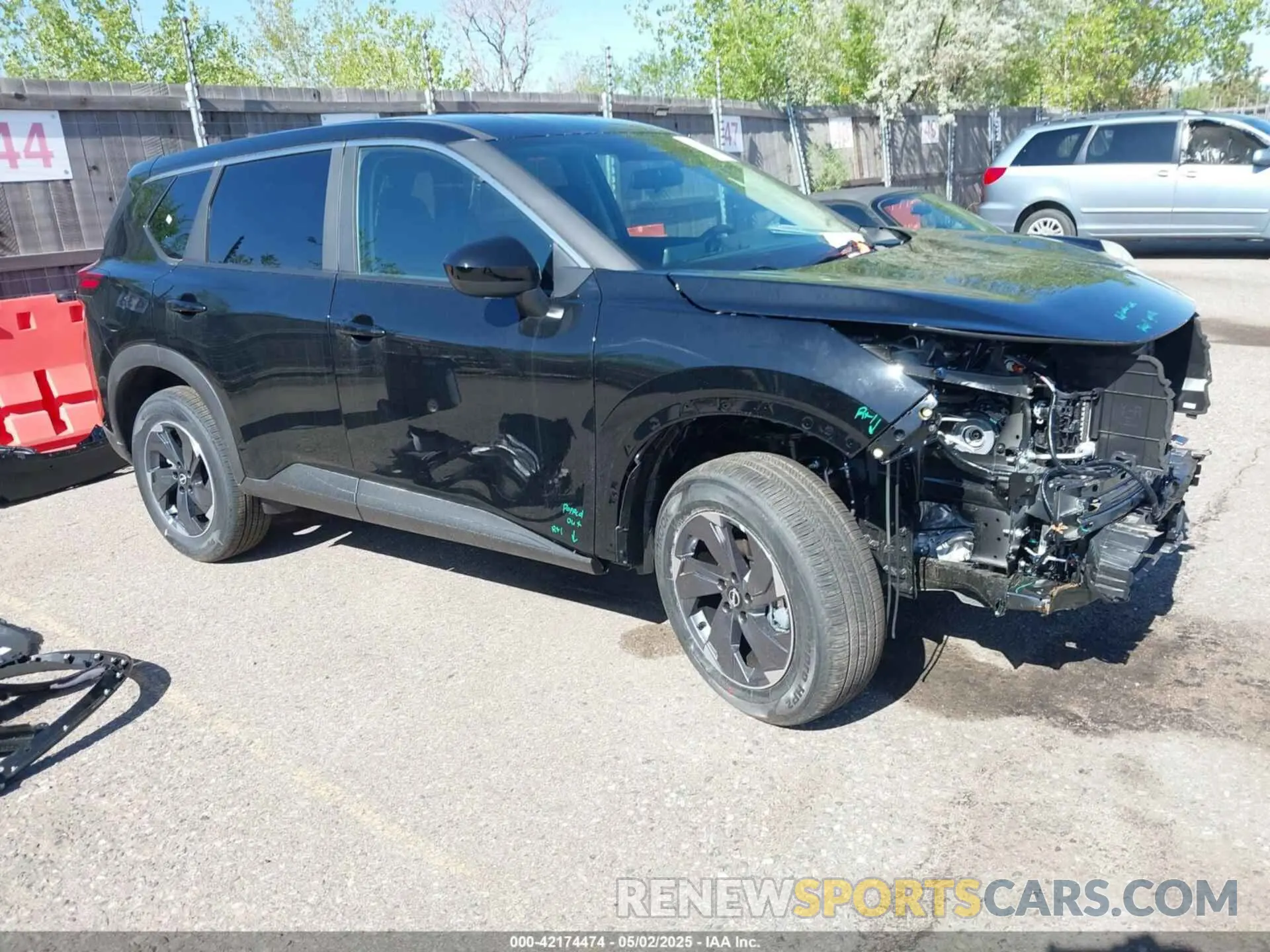 1 Photograph of a damaged car 5N1BT3BB3SC837614 NISSAN ROGUE 2025
