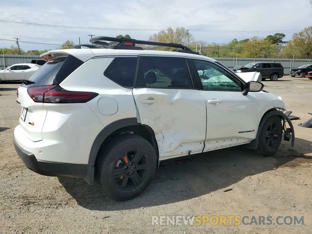 3 Photograph of a damaged car 5N1BT3BB4SC783997 NISSAN ROGUE 2025