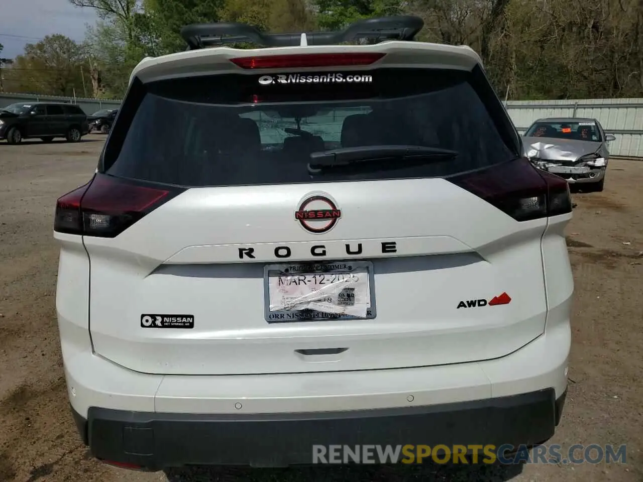 6 Photograph of a damaged car 5N1BT3BB4SC783997 NISSAN ROGUE 2025