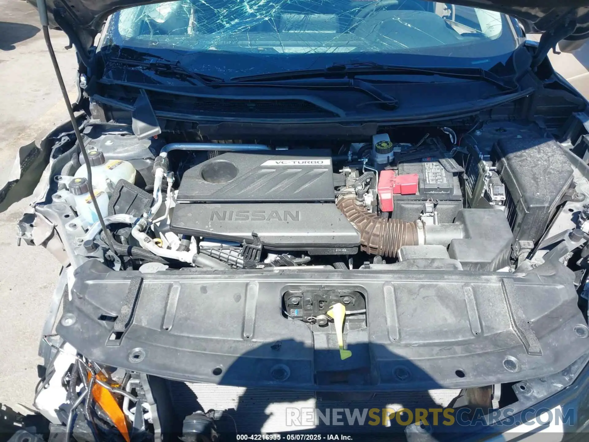 10 Photograph of a damaged car 5N1BT3BB6SC763850 NISSAN ROGUE 2025