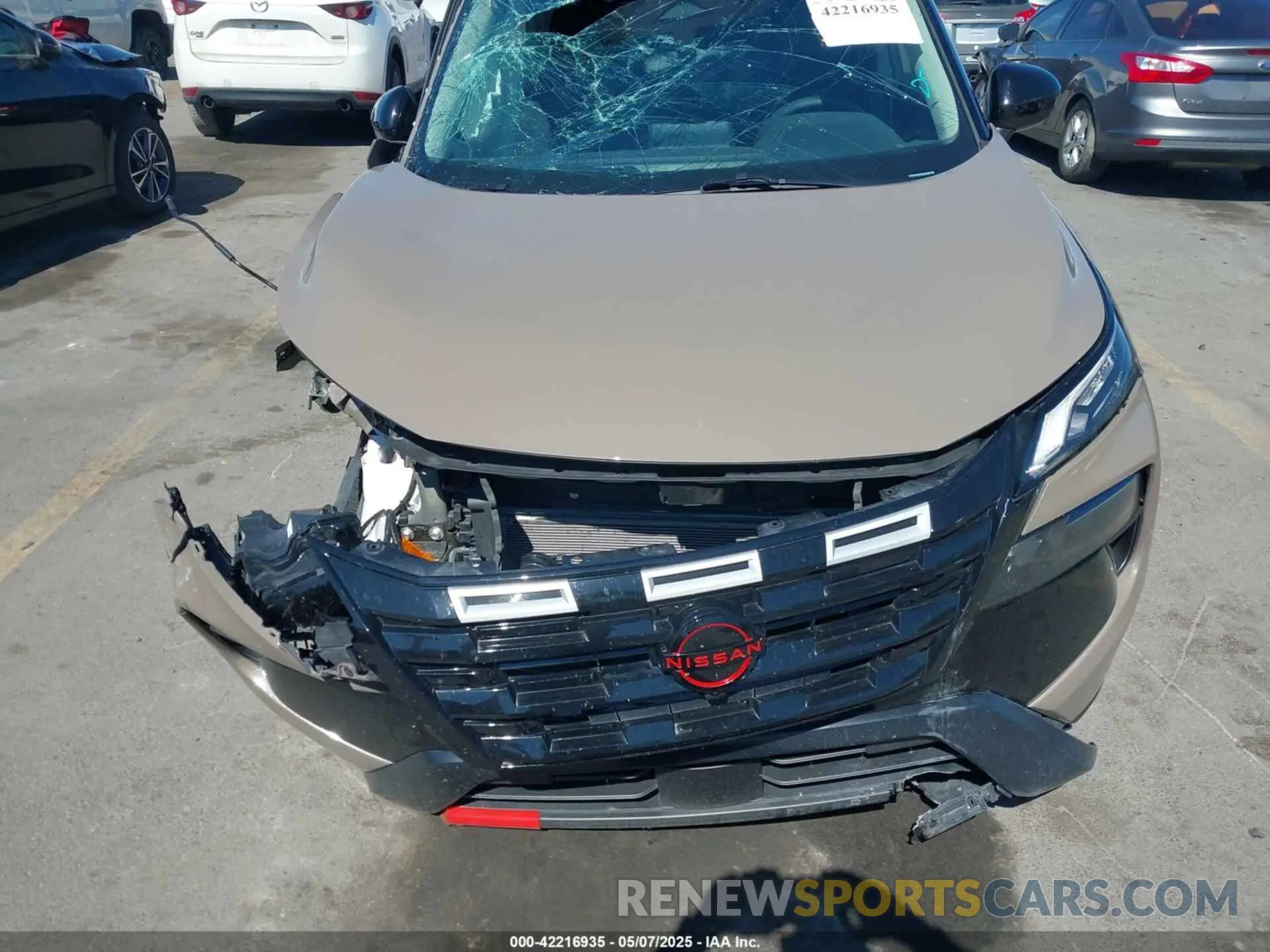 12 Photograph of a damaged car 5N1BT3BB6SC763850 NISSAN ROGUE 2025