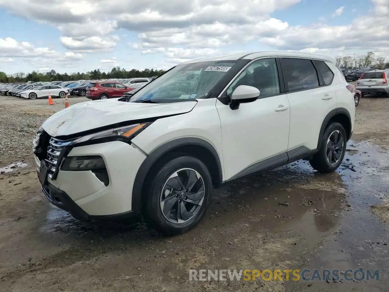 1 Photograph of a damaged car 5N1BT3BB6SC767963 NISSAN ROGUE 2025