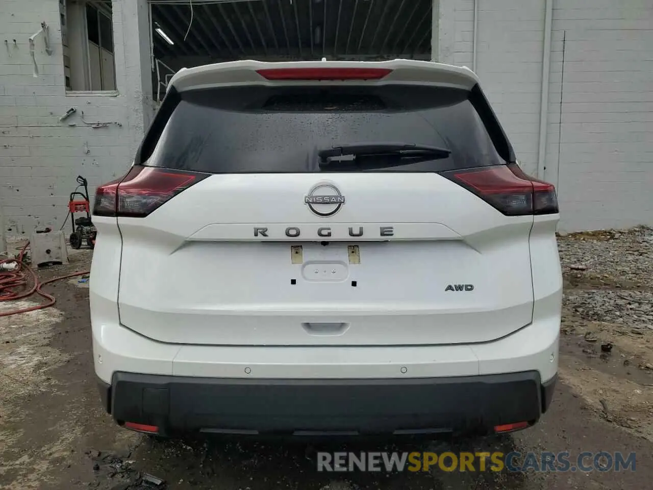 6 Photograph of a damaged car 5N1BT3BB6SC767963 NISSAN ROGUE 2025